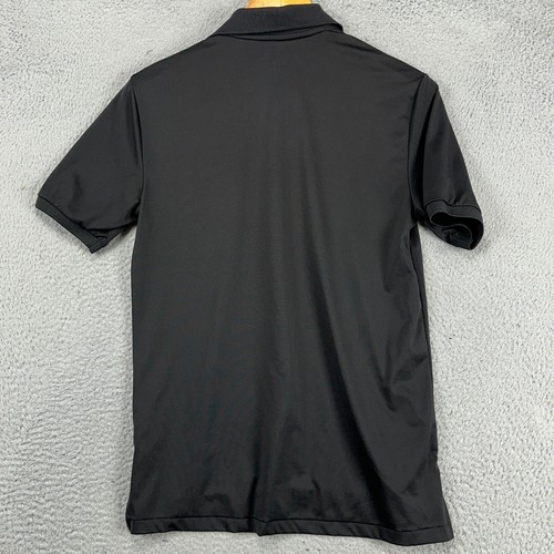 Polo Ralph Lauren Boys Golf Shirt Large Black Pony Rugby Short Sleeve Stretch - Picture 3 of 8