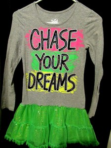 neon green girl clothes