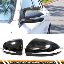 FOR 2017-2021 MERCEDES C/E/S/GLC/GLB/GLA/CLS CLASS CARBON FIBER MIRROR COVER CAP
