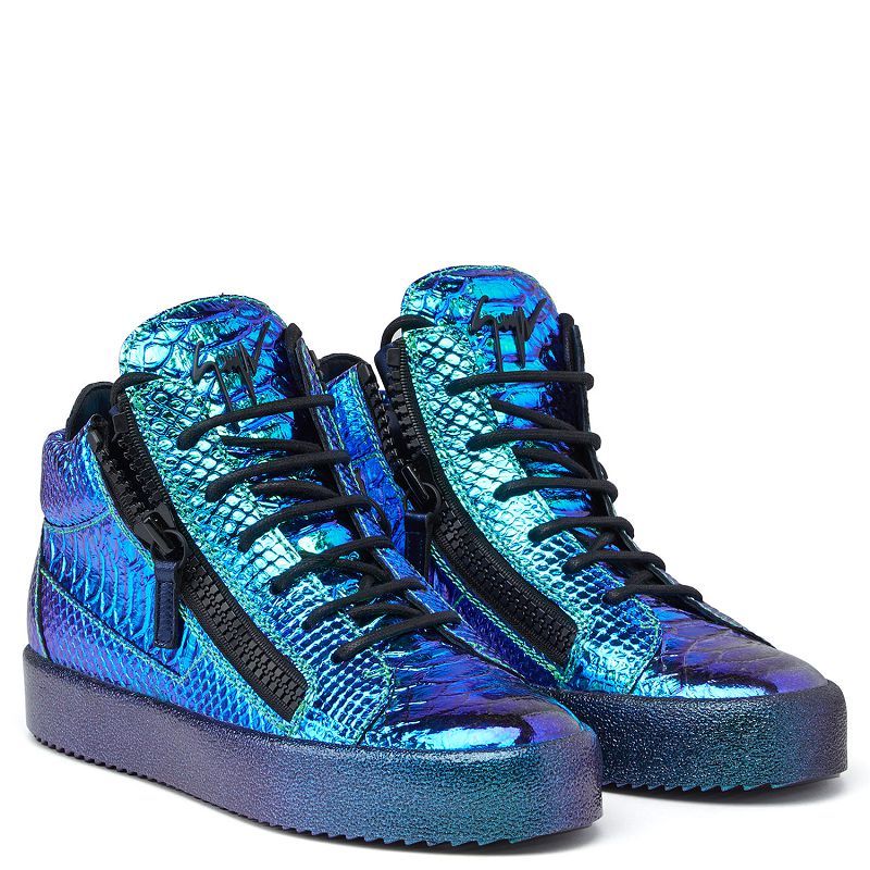💚 GIUSEPPE ZANOTTI Python Snake Iridescent Metallic Vegas 💚 GIUSEPPE ZANOTTI Python Snake Iridescent Metallic Vegas