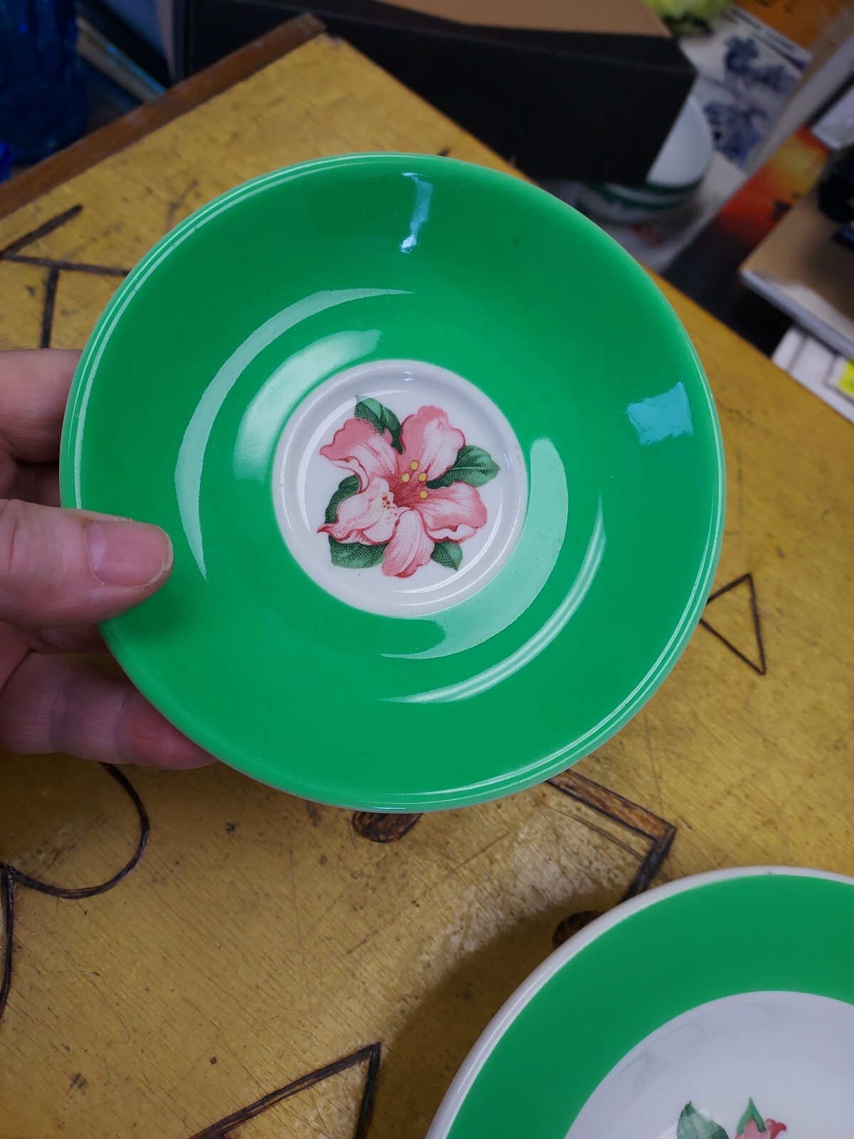 Greenbrier Resort Hotel Dorothy Draper Mayer Shenango China Lot of 2