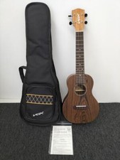  USED Vox Vup-33-Cow Ukulele Rare Olive Walnut Instrument from Japan