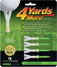 4 Yards More Golf Tee Extreme Green, 4-Inch 