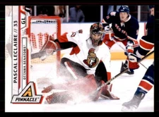 2010-11 Panini Pinnacle #62 Pascal Leclaire Ottawa Senators
