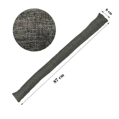 Heavy Duty Door Snake Sausage Draft Stopper Weather Seal Draught Wind Excluder - Picture 5 of 8