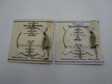 Strike Master "EZ On" Spinners Vintage On Card (Lot of 2 different)