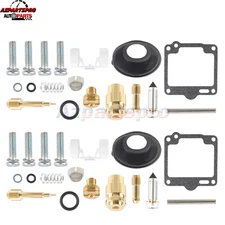 2x Motorcycle Carburetor Repair Kit for Yamaha Virago XV750 88-97 XV1100 88-99