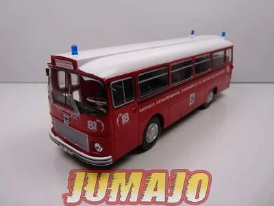 CP19 POMPIERS 1/43 altaya IXO Autocar Saviem SC5P