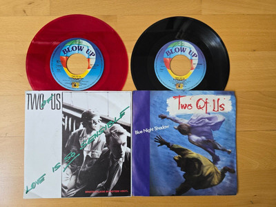 2 x 7'' - Two Of Us - Love Is Sensible/Blue Night Shadow