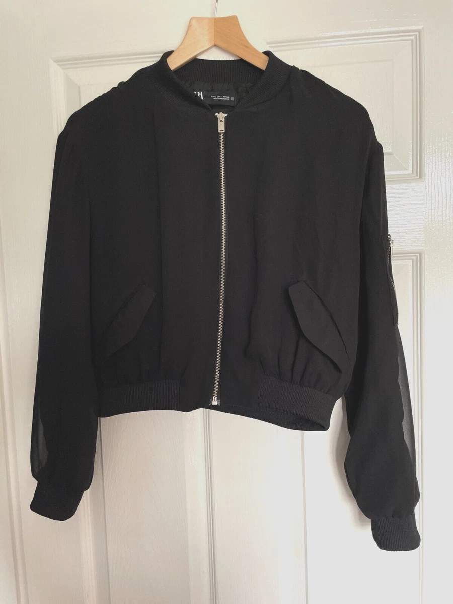 Bomber jacket ladies deals zara