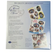 Creative Memories Oval Pattern Template Scrapbooking Custom Cutting
