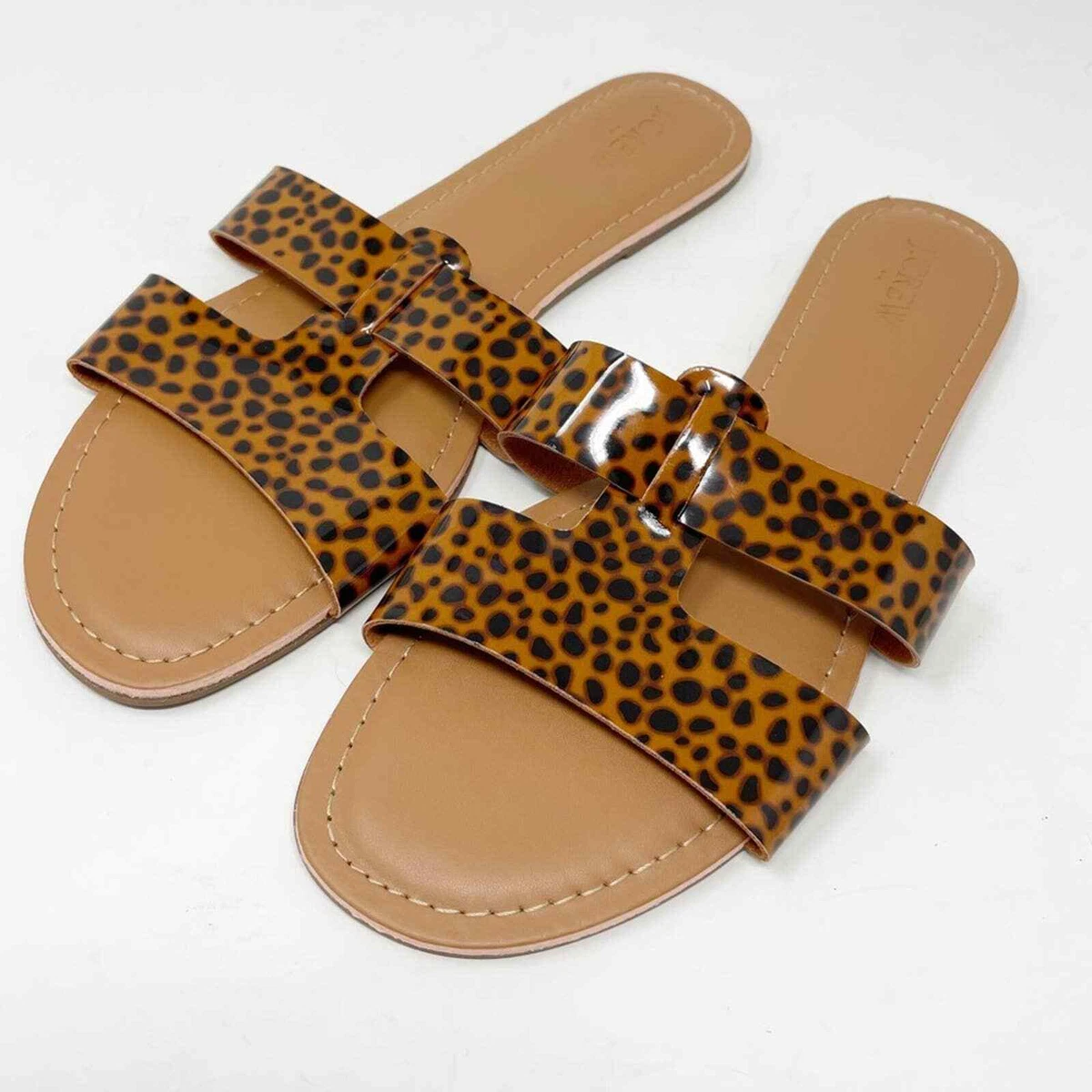 J crew tortoise slides sale