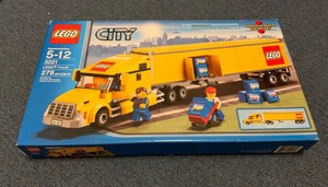 lego city yellow truck