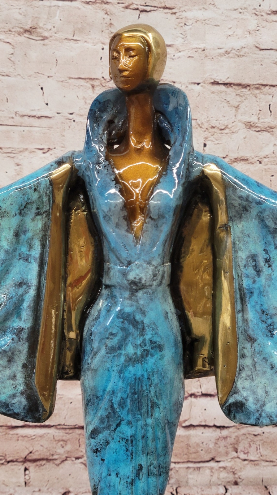 Art Deco By J. Erte Handcrafted Hot Cast Museum Quality Artwork Sculpture Gift