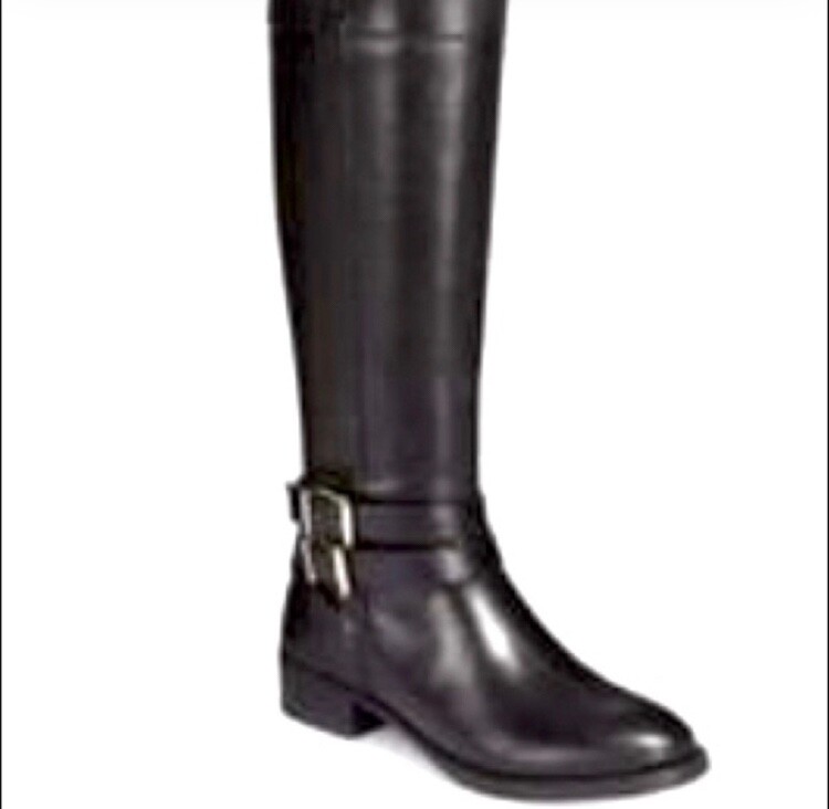 INC Brand Tall Leather Riding Boots Size 7