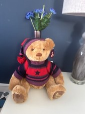 Vintage Harrods Christmas Bear  2004 - Thomas (with original tag) 