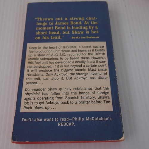 Commander Shaw counterspy novels x6 vintage paperback McCutchan - Picture 14 of 16