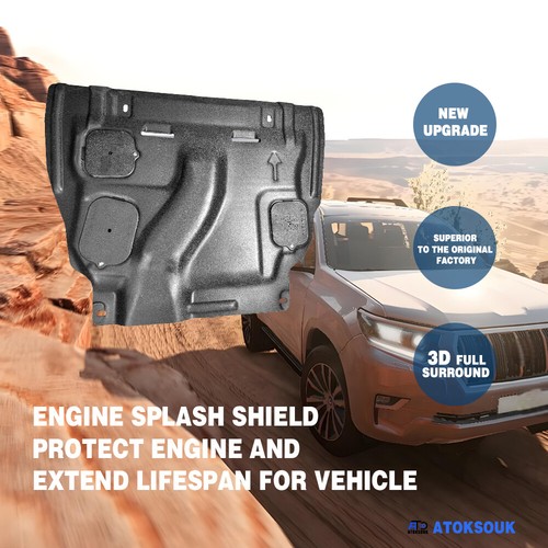 Thick Engine Splash Shield For Toyota RAV4 2013-2018 Front Engine Guard Hard - Picture 8 of 15