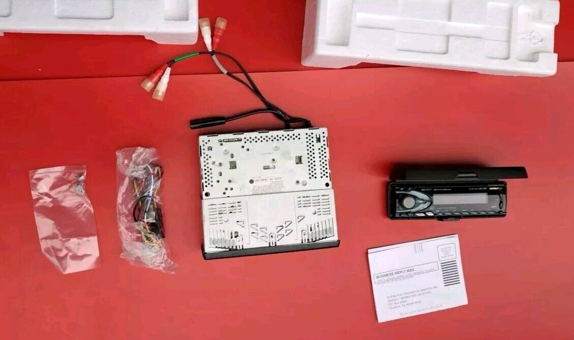 Alpine CDM-7861 CD Player In Dash Receiver for sale online Alpine CDM-7861 CD Player In Dash Receiver for sale online
