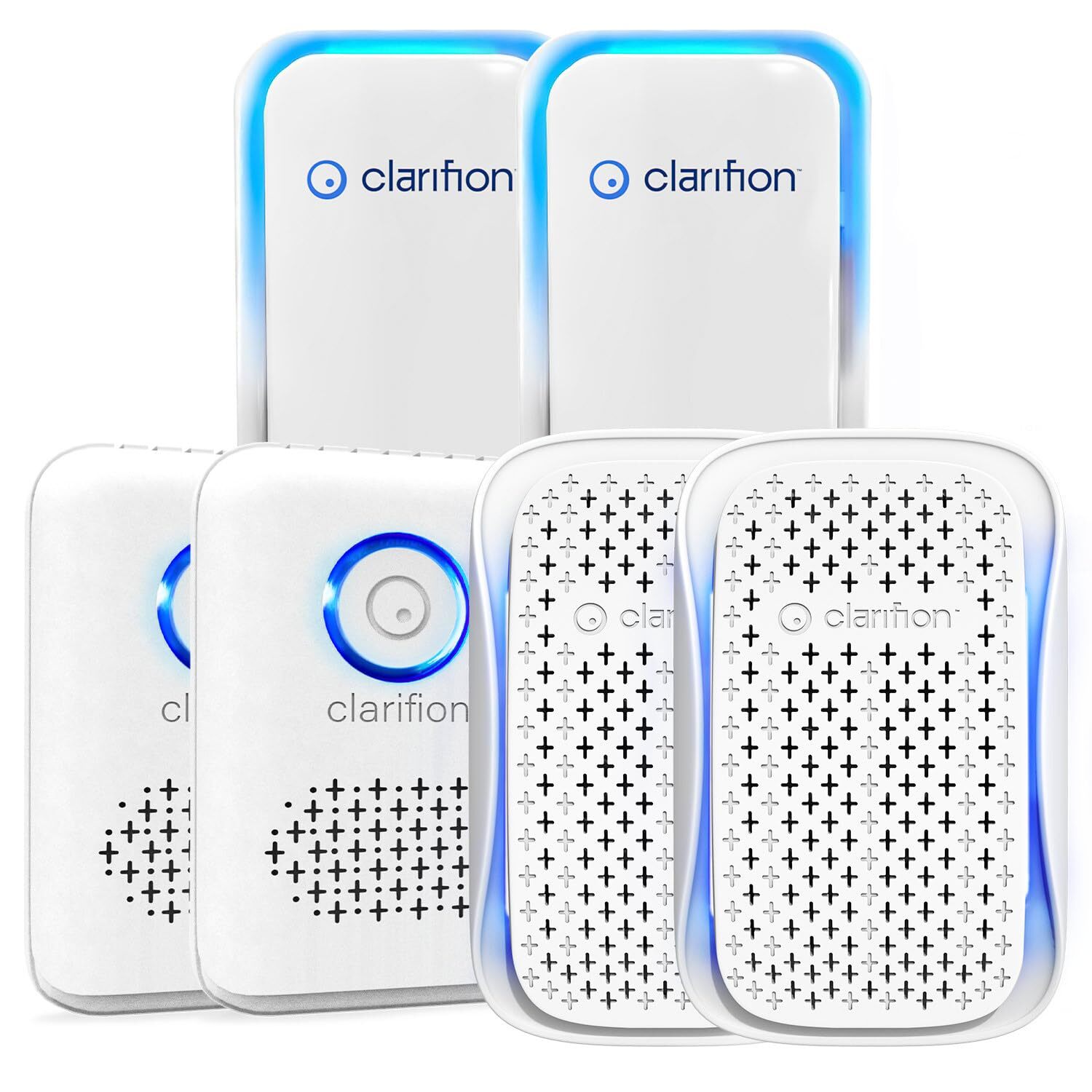 2 Pack Clarifion Air Ionizer Clarifion DSTx Portable Air Purifier ODRx