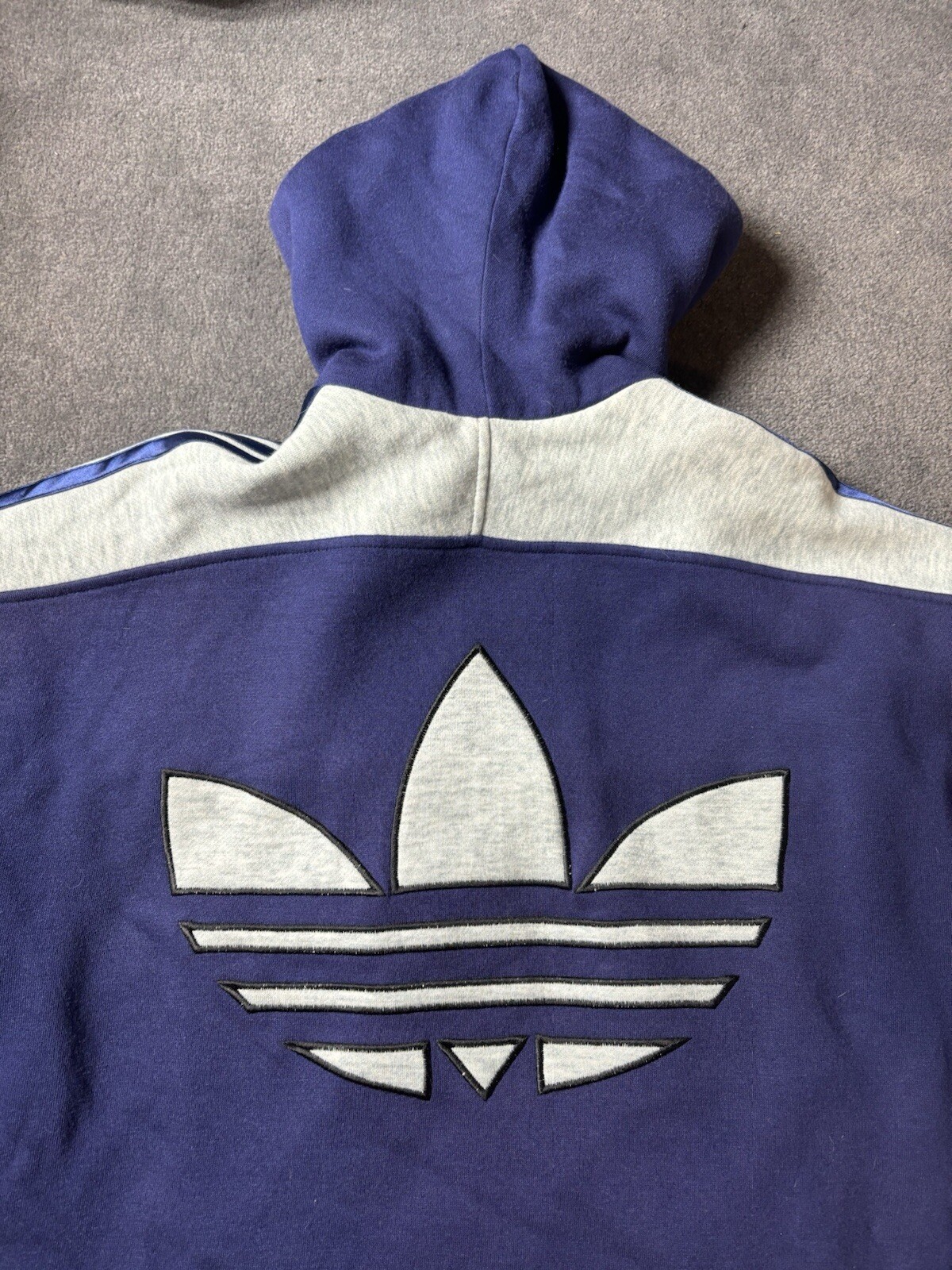 VTG Adidas Y2K Hip Hop Baggy Trefoil Three Stripes Jacket Men’s XL Made in Japan thumbnail 3