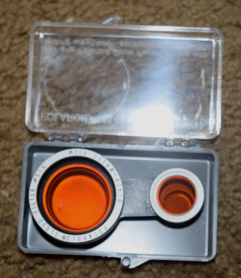 VINTAGE, POLAROID CLOUD FILTER #516, Fits Most Polaroid, New in Original Case - Image 2 of 4