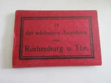 Souvenir Rothenburg ob der Tauberg photo pack Germany w/ original envelope
