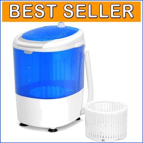 Lightweight Mini Washing Machine 5.5 lbs - Ideal for Dorms & Small Spaces