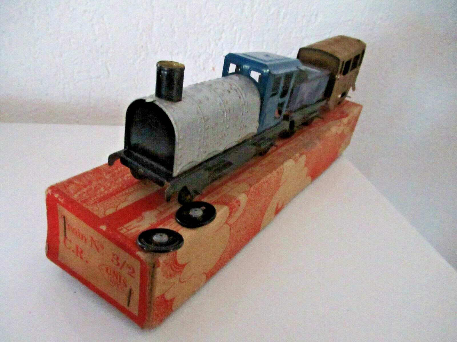 CR CHARLES ROSSIGNOL TRAIN DE PLANCHER LOCO MECANIQUE +TENDER CR CHARLES ROSSIGNOL TRAIN DE PLANCHER LOCO MECANIQUE +TENDER