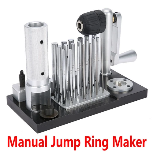 Stainless Manual Jump Ring Maker Machine Jewelry Making Tool round drawing machi - 第 1/6 張圖片