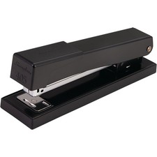 20 Sheet Capacity Light Duty Stapler Jam Free Metal Construction Black Office