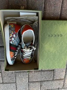 Baskets Gucci édition limitée Disney Donald Duck Ace / Chaussures Gucci