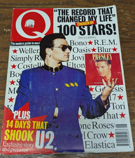 Q Magazine June 1995 #105 U2 Bono, John Lennon, Bob Dylan Madonna