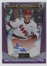 2024 O-Pee-Chee Platinum Rookie Violet Pixels 12/65 Vasily Ponomarev Auto 1jz3