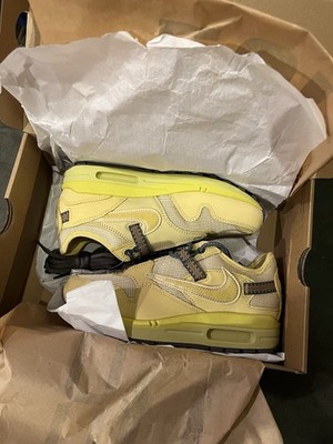 Nike Air Max 1 X Travis Scott Cactus Jack Saturn Gold DO9392-700 Size 5.5 Men DS