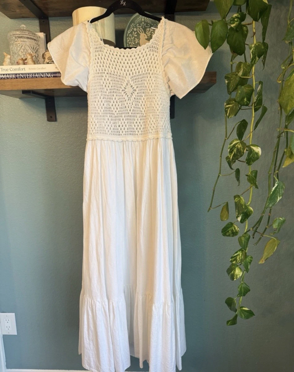 frankies bikinis denim dress Frankies Bikinis Christa Dress in White