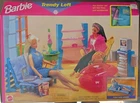 1998 Barbie Trendy Loft Play Set