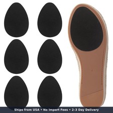Non Slip Shoe Pads 6Pcs Anti Slip Heel Grips For Bottom Of Shoes Self Adhesive