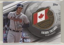 2020 Topps Global Game Medallions Freddie Freeman #GGM-FF qc0