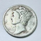1920 MERCURY DIME, 90% SILVER, FINE DETAILS FREE SHIPPING #9182
