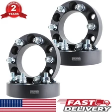 (4) 6x5.5 to 6x135 Wheel Adapters 1.5" 6x139.7 Hub to 6x135 Wheel Fits Chevy GMC