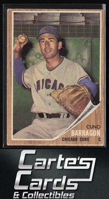 Cuno Barragan 1962 Topps #66 Chicago Cubs RC Rookie