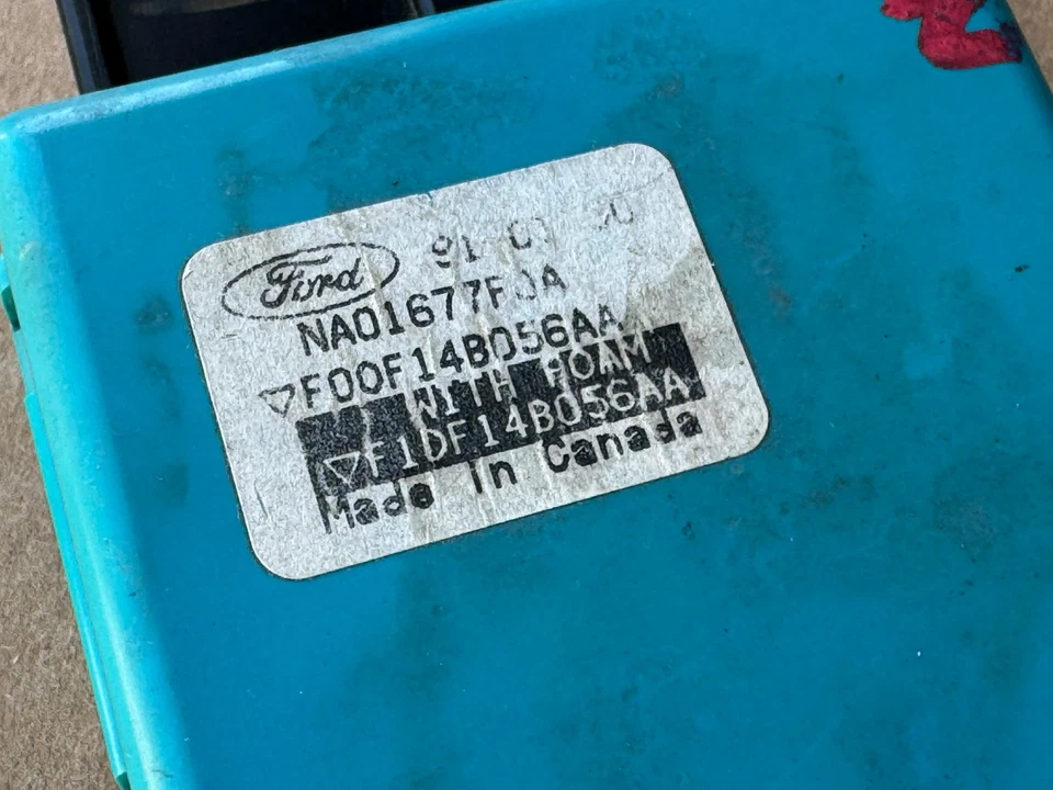 Ford Mustang SRS 1990-93 módulo monitor de diagnóstico bolsa de seguridad OEM E90B-14A624-BA Foto 2 de 4