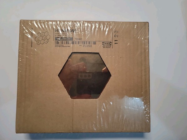 Espejos hexagonales de latón cromado IKEA Honefoss 10 piezas 601.820.59