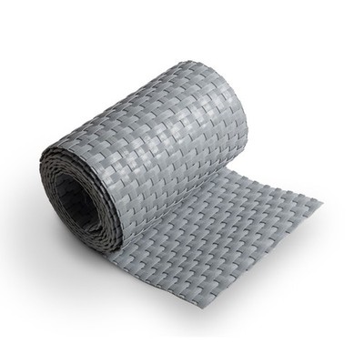 TAMS  Premium Sichtschutzstreifen aus PE- Rattan 255 cm x 19 cm in versch. Farbe