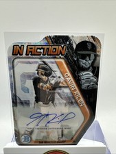 2025 Bowman Draft Gavin Kilen Bowman In Action Autographs Lava Refractor #/75