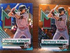 2025 Donruss Prospect Drew Jones Trikot Kings Orange & Blau SIEHE BILDER