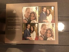 GB Block 66 postfrisch Hochzeit Prinz William Catherine Middleton 2011