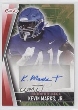 2022 SAGE Low Series Red Kevin Marks Jr #A-KMJ Auto 0y4a