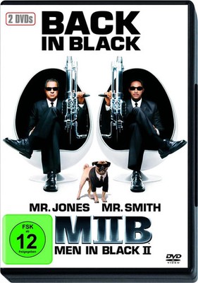 Men in Black II 2 MIB DVD Will Smith Tommy Lee Jones Science-Fiction Film